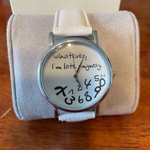 Cato White and Silver Women's Watch